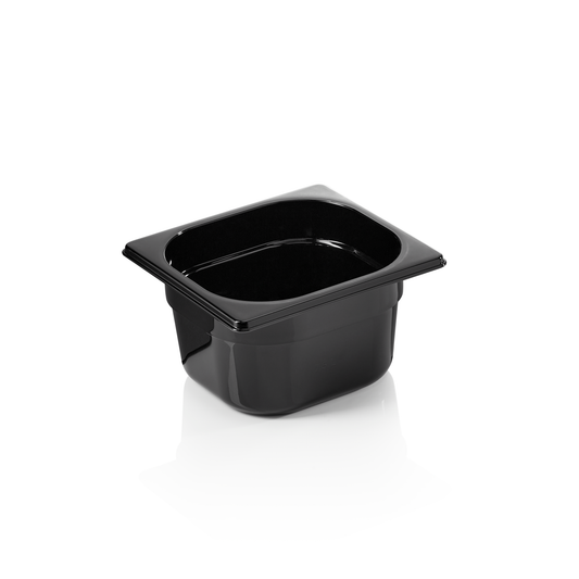 Was Container GN 96 Black, GN 1/6, 1.6 L