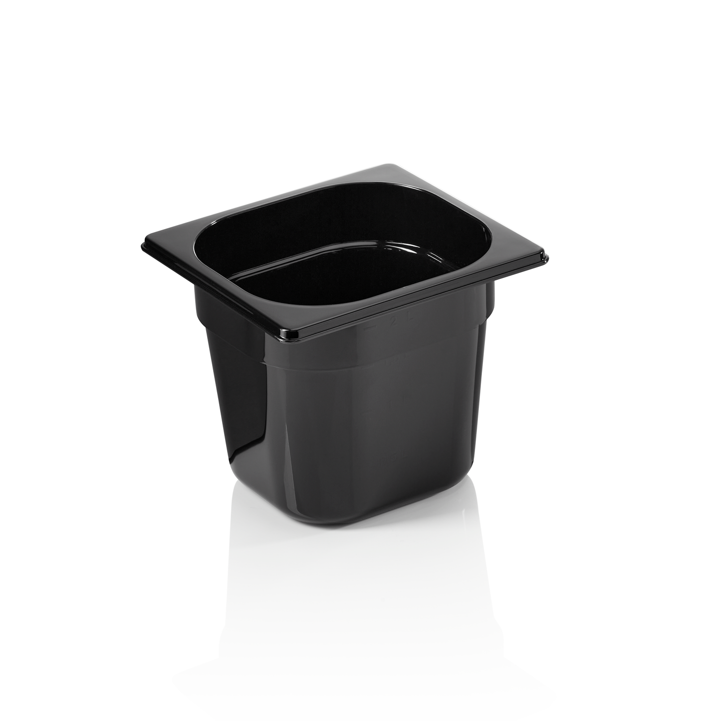 Was Container GN 96 Black, GN 1/6, 2.3 L