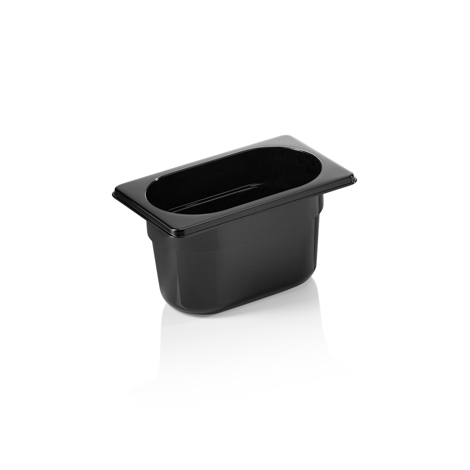 Was Container GN 96 Black, GN 1/9, 0.9 L