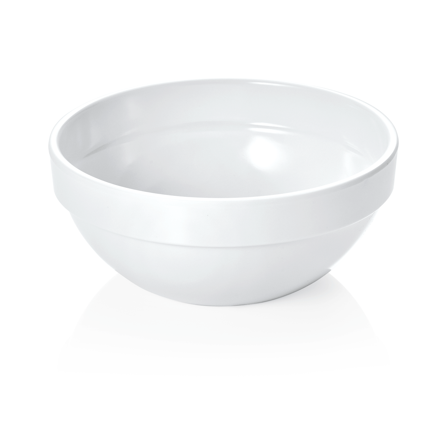 Was Melamine Bowls, Ø120 mm, 0.37 L, White, Set of 6