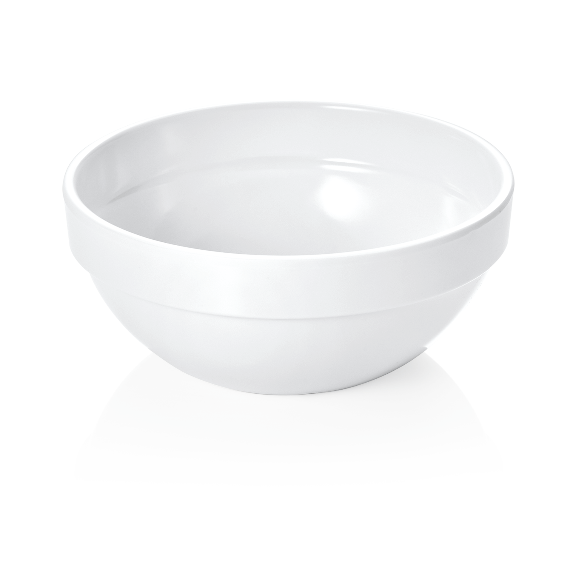 Was Melamine Bowls, Ø120 mm, 0.37 L, White, Set of 6