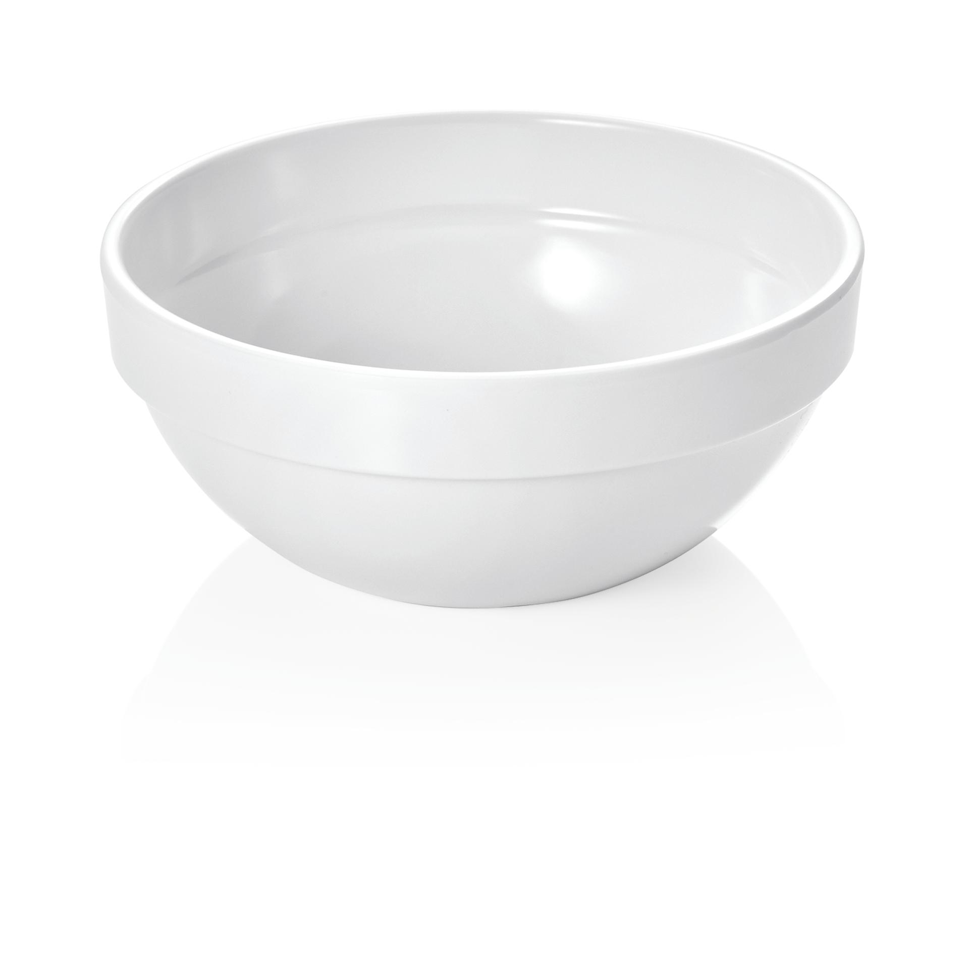 Was Melamine Bowls, Ø140 mm, 0.56 L, White, Set of 6