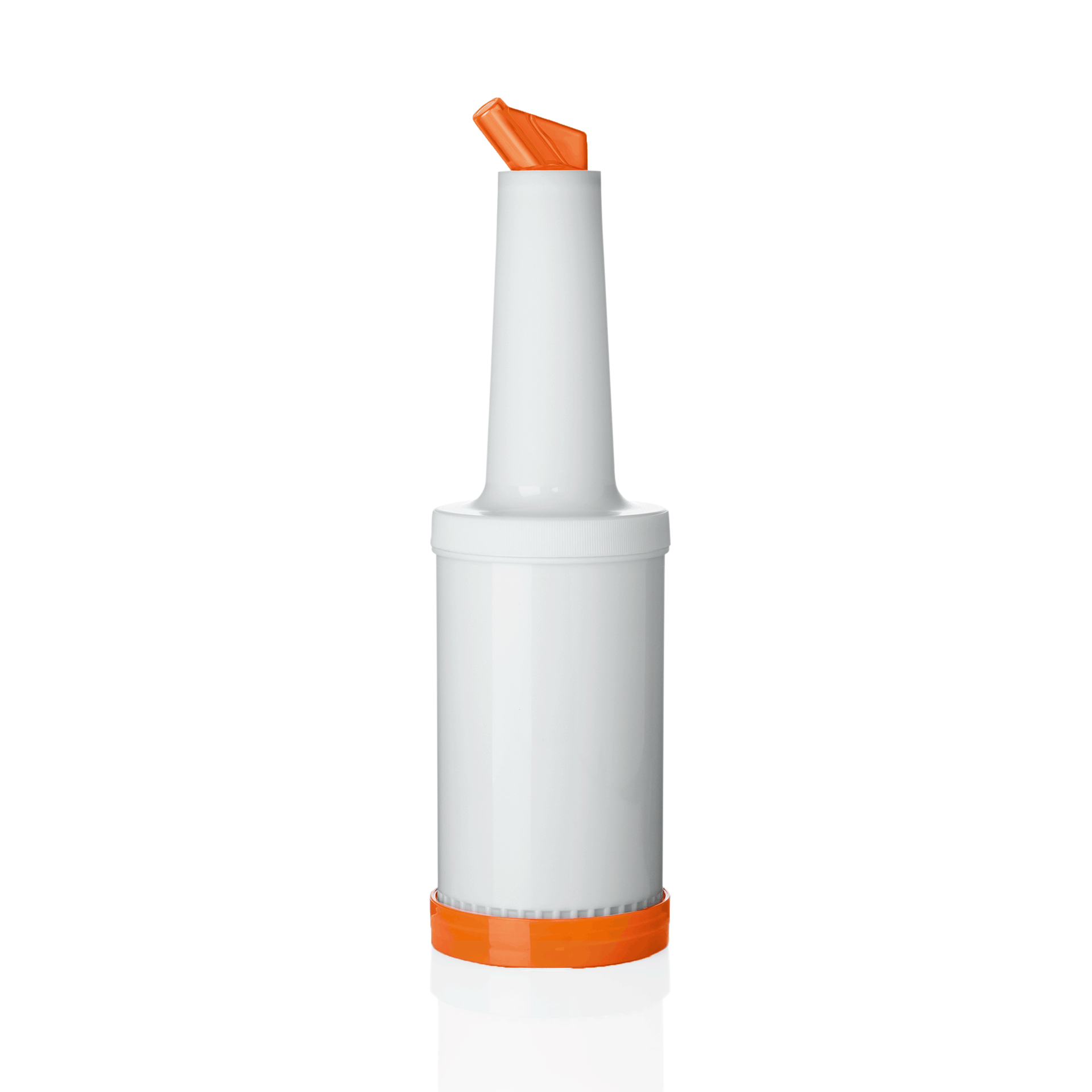Was Measured Pourer and Storage Bottle, Orange, Ø90 mm