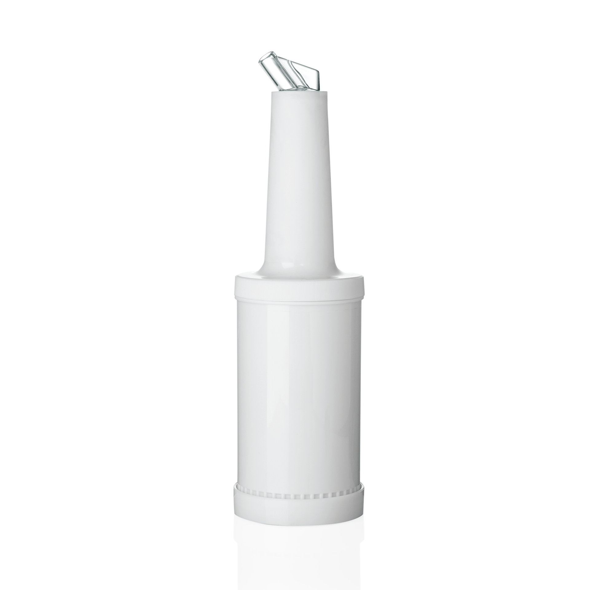 Was Measured Pourer and Storage Bottle, White, Ø90 mm