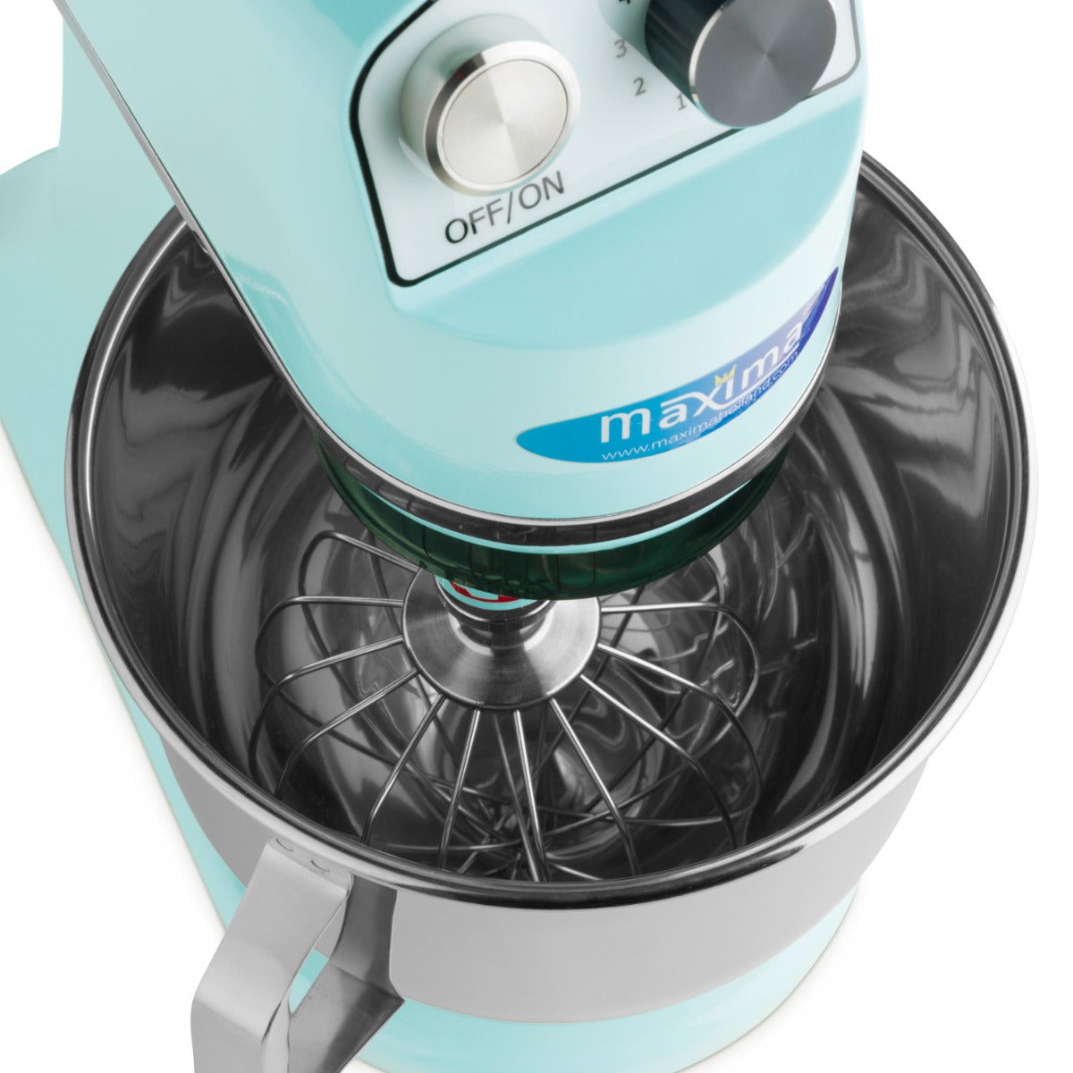 Maxima Stand Mixer, 6.5 L, Up to 2 kg Dough, Blue, additional view