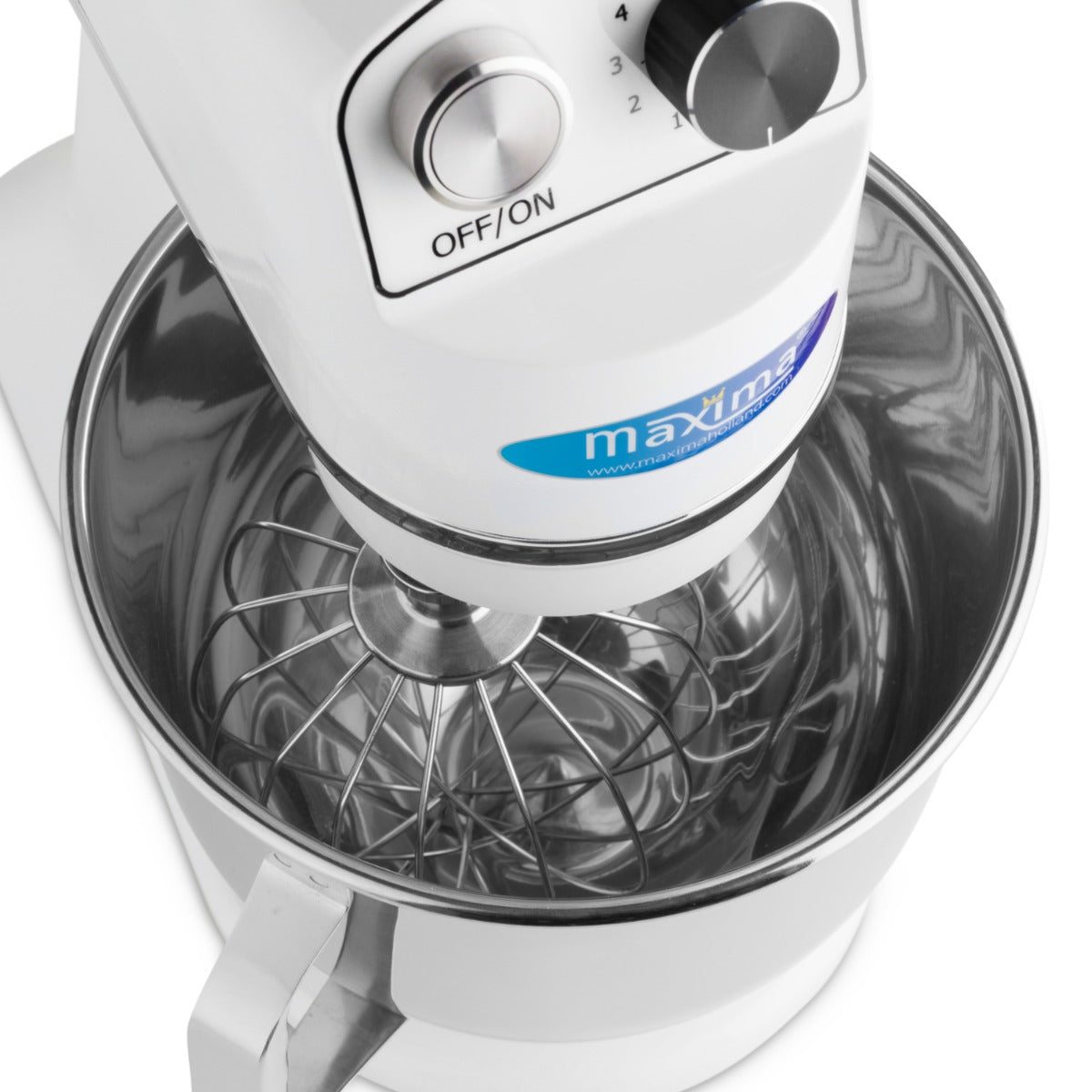 Maxima Stand Mixer, 6.5 L, Up to 2 kg Dough, White, additional view