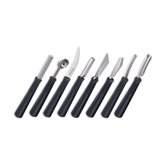 Sanelli Ambrogio Carving Tool Set A1203000, 8 Pieces, product photo