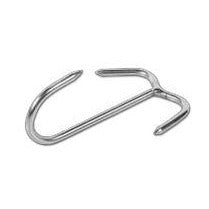 Sanelli Ambrogio Stainless Steel Anchor Hook A1330137, 130 x 7 mm, product photo