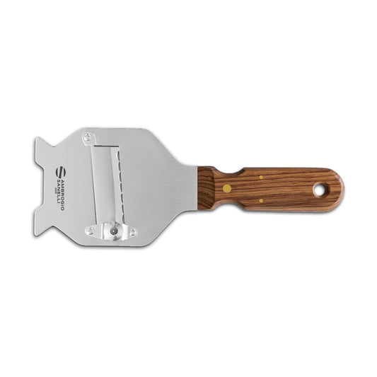 Sanelli Ambrogio Truffle Slicer A1721000, Rosewood Handle, Waved Blade, product photo