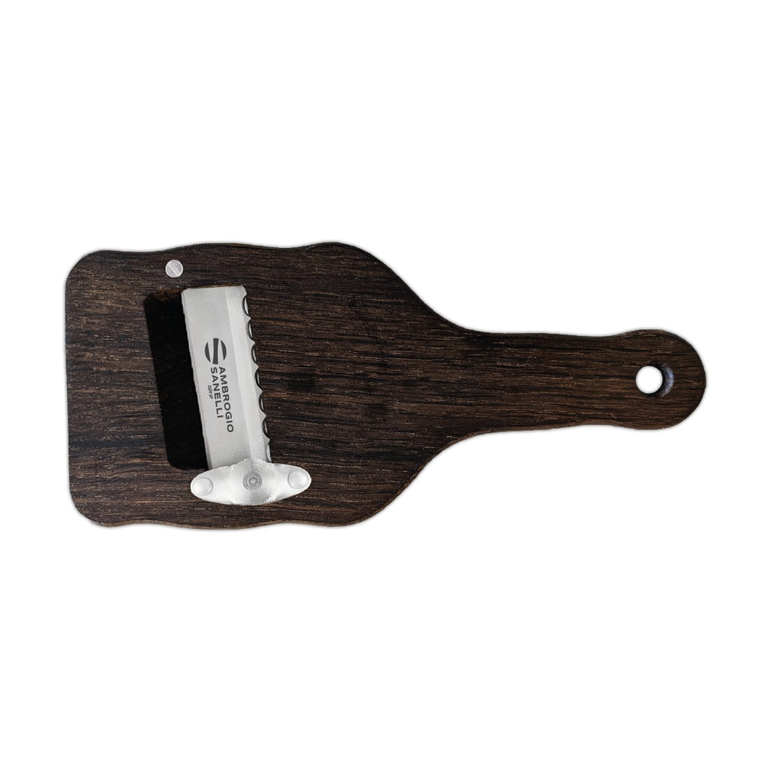 Sanelli Ambrogio Fumigated Oak Truffle Slicer A1751000, Waved Blade, product photo