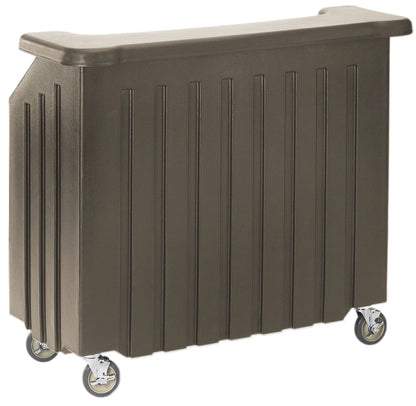 Cambro BAR540 portable beverage bar in granite sand