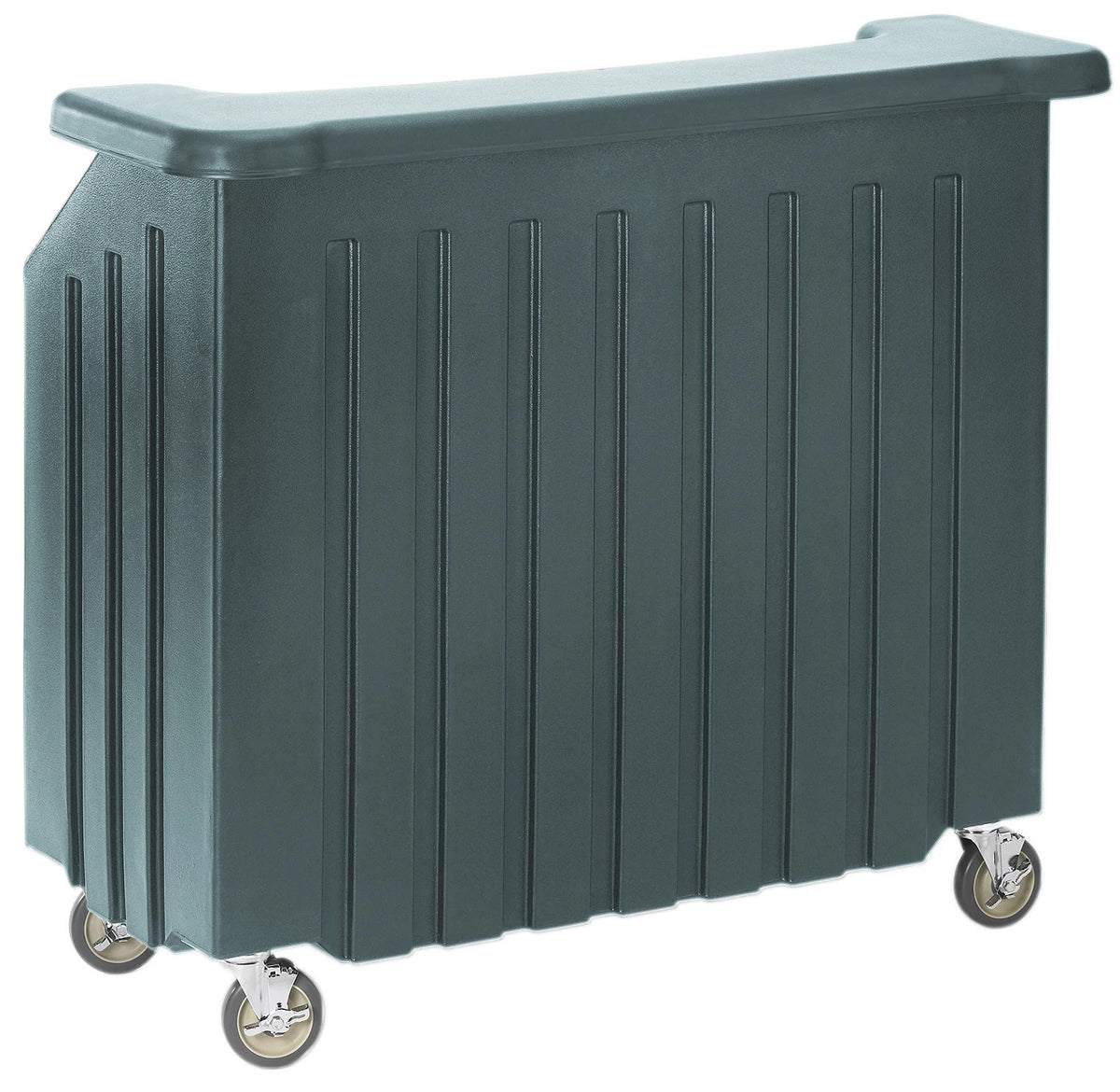 Cambro BAR540 portable beverage bar in slate blue