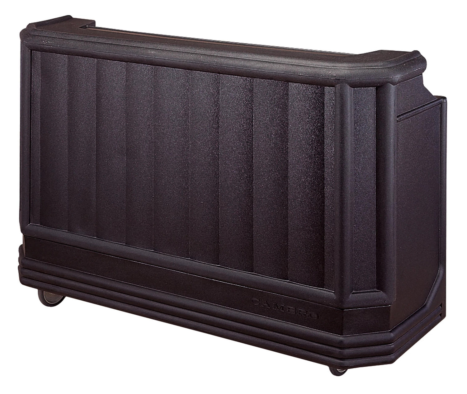 Cambro BAR730 portable beverage bar in black