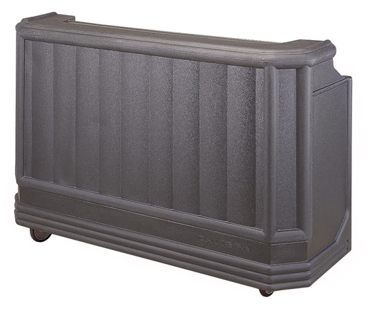 Cambro BAR730 portable beverage bar in granite gray
