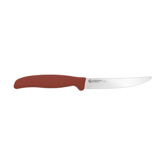 BBQ Steak Knives, Half-Serrated Edge BT85S12N, 12 cm, Pack of 6, product photo