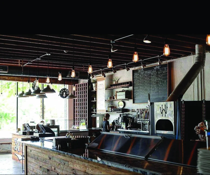 Pavesi Forni Twister Side combination oven installed in a bistro