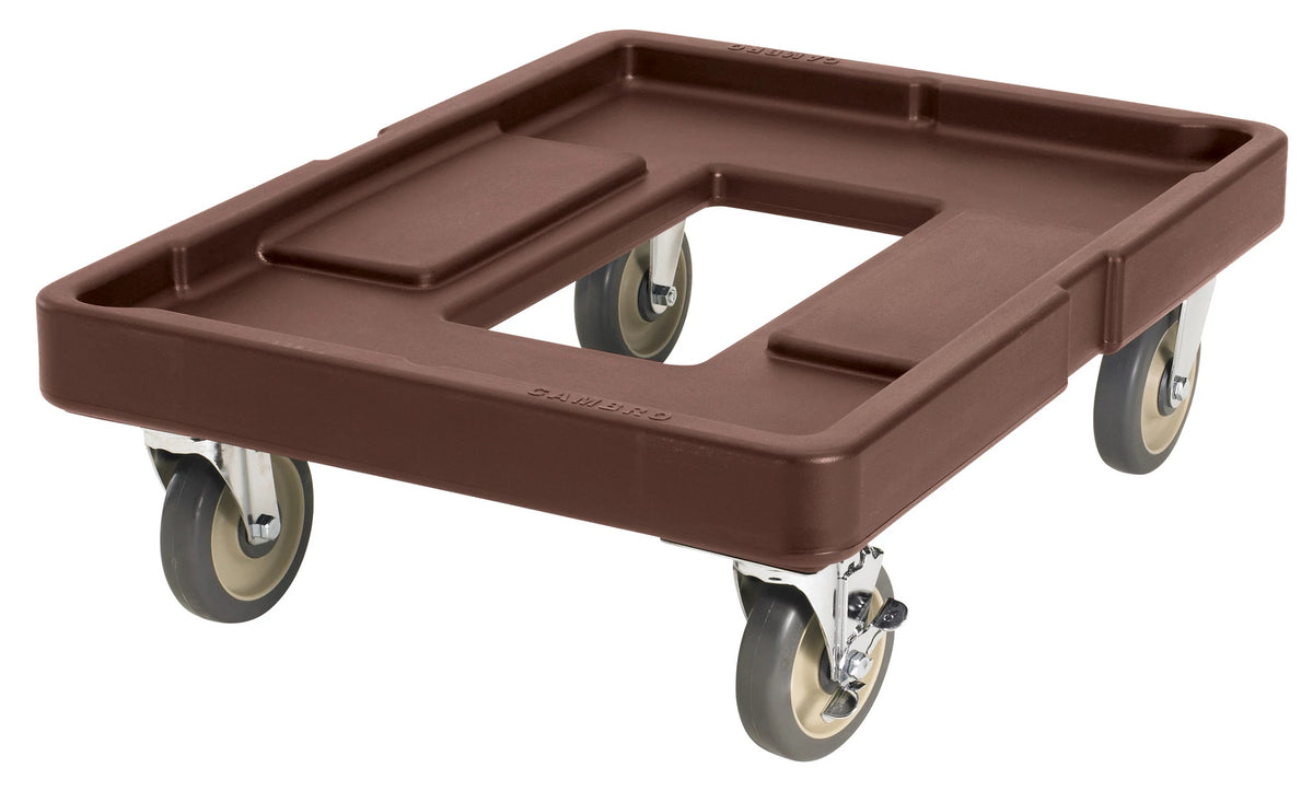 Cambro CD400 camdolly in dark brown