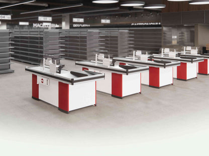 Intrac ECK checkout counter installed in a store