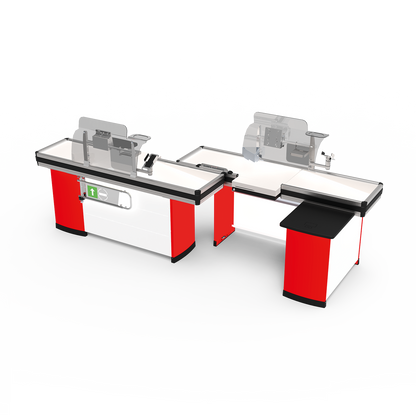 Intrac ECK Tandem-S paired checkout counter