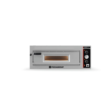 Pizza Group Entry Max single-deck electric pizza oven, front view