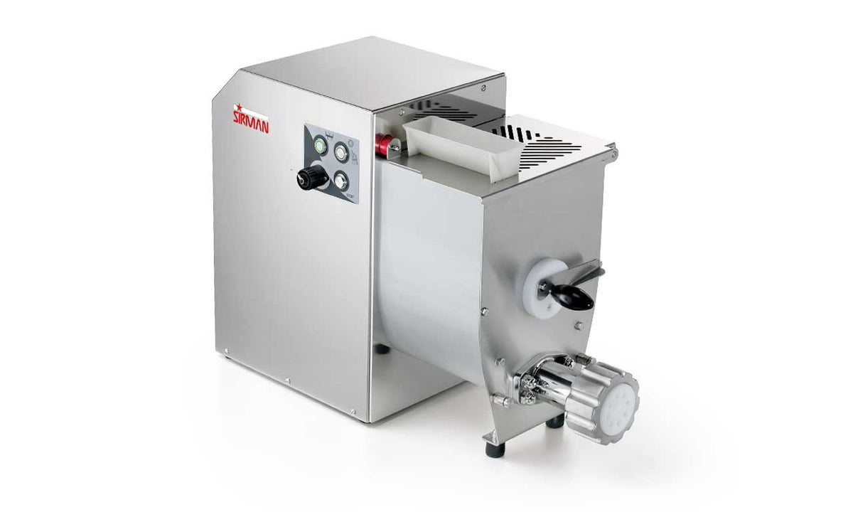 Sirman Concerto 5 countertop pasta extruder, front view