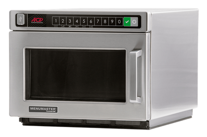 Menumaster DEC18E2 microwave oven, angled view