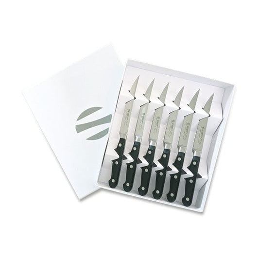 Maitre Steak Knife Set MT85S11B, 6 Pcs, Half-Serrated, Gift Box, product photo