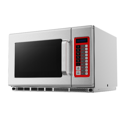 Eurotec Riga MWP1852-35E2 heavy-duty commercial microwave oven, angled view
