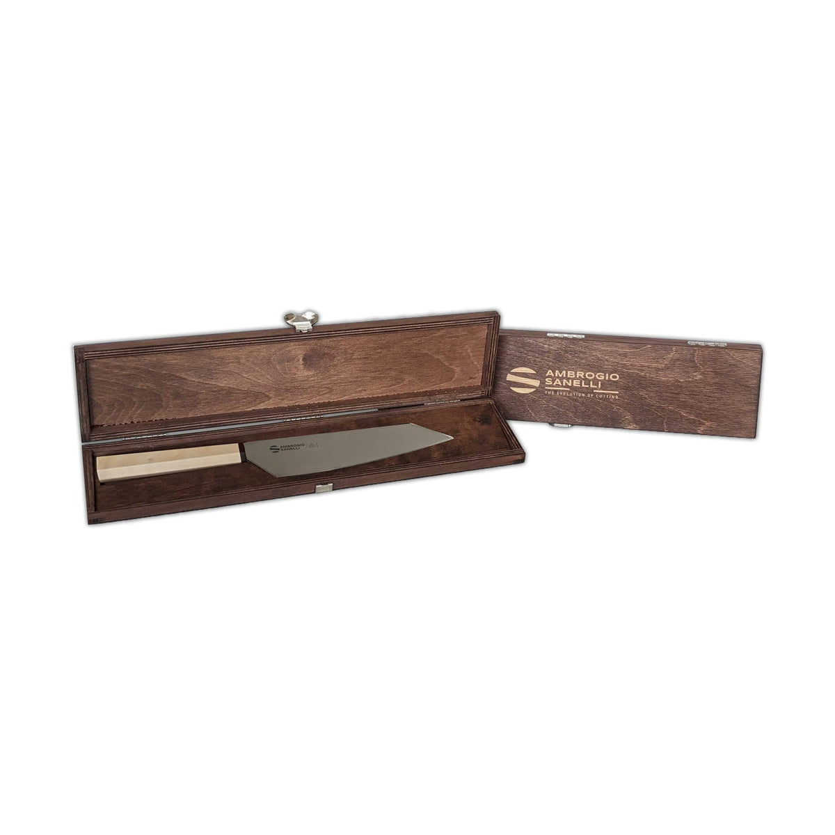 Sanelli Ambrogio Wooden Gift Box PKSCLSX1, Hexagon Knives, Small, product photo