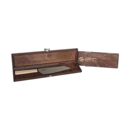 Sanelli Ambrogio Wooden Gift Box PKSCLSX1, Hexagon Knives, Small, product photo