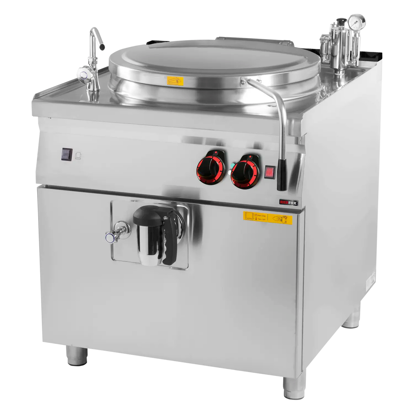 Boiling kettle gas indirect 100 l | REDFOX - BI 90/100 G