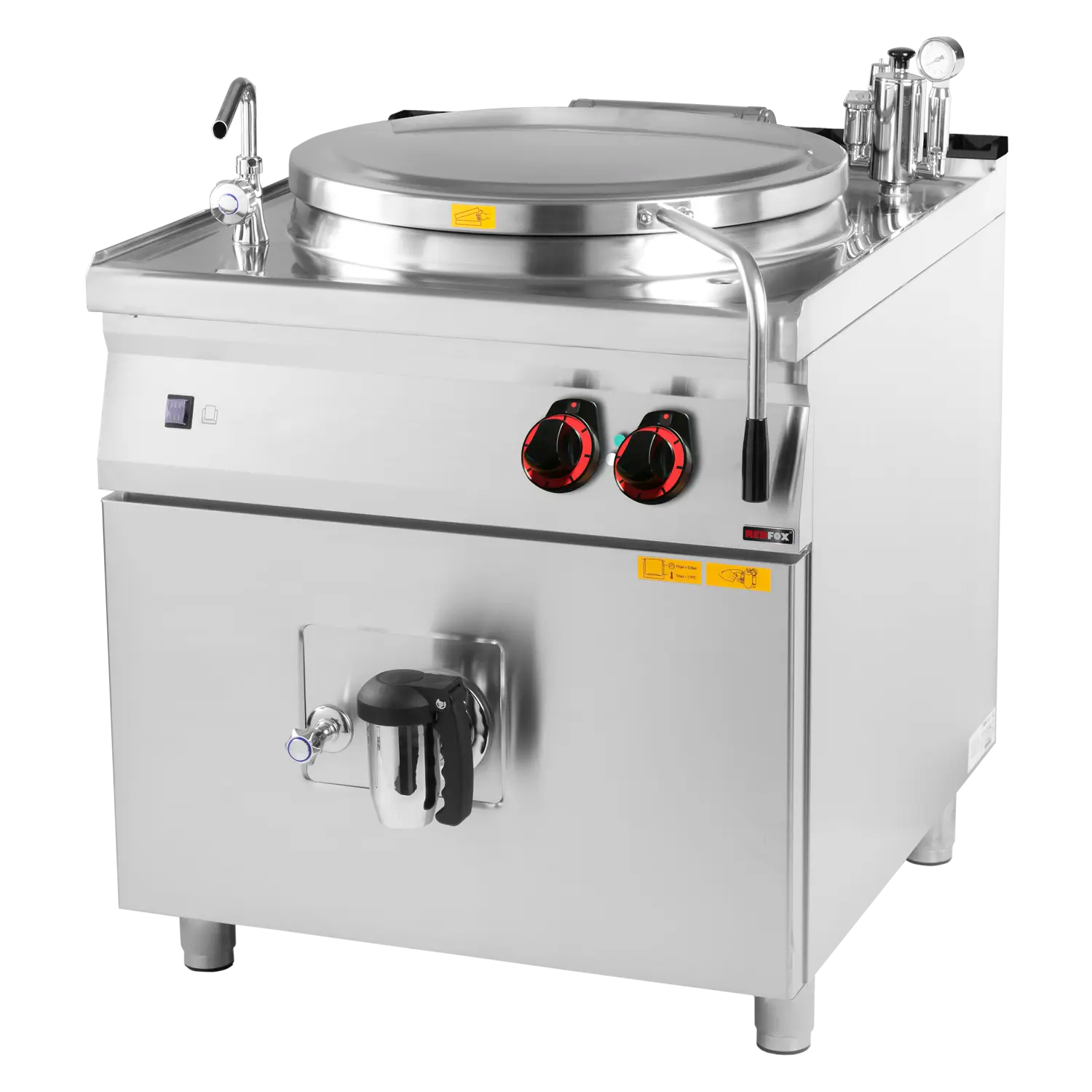 Boiling kettle electric indirect 150 l | REDFOX - BI 90/150 E