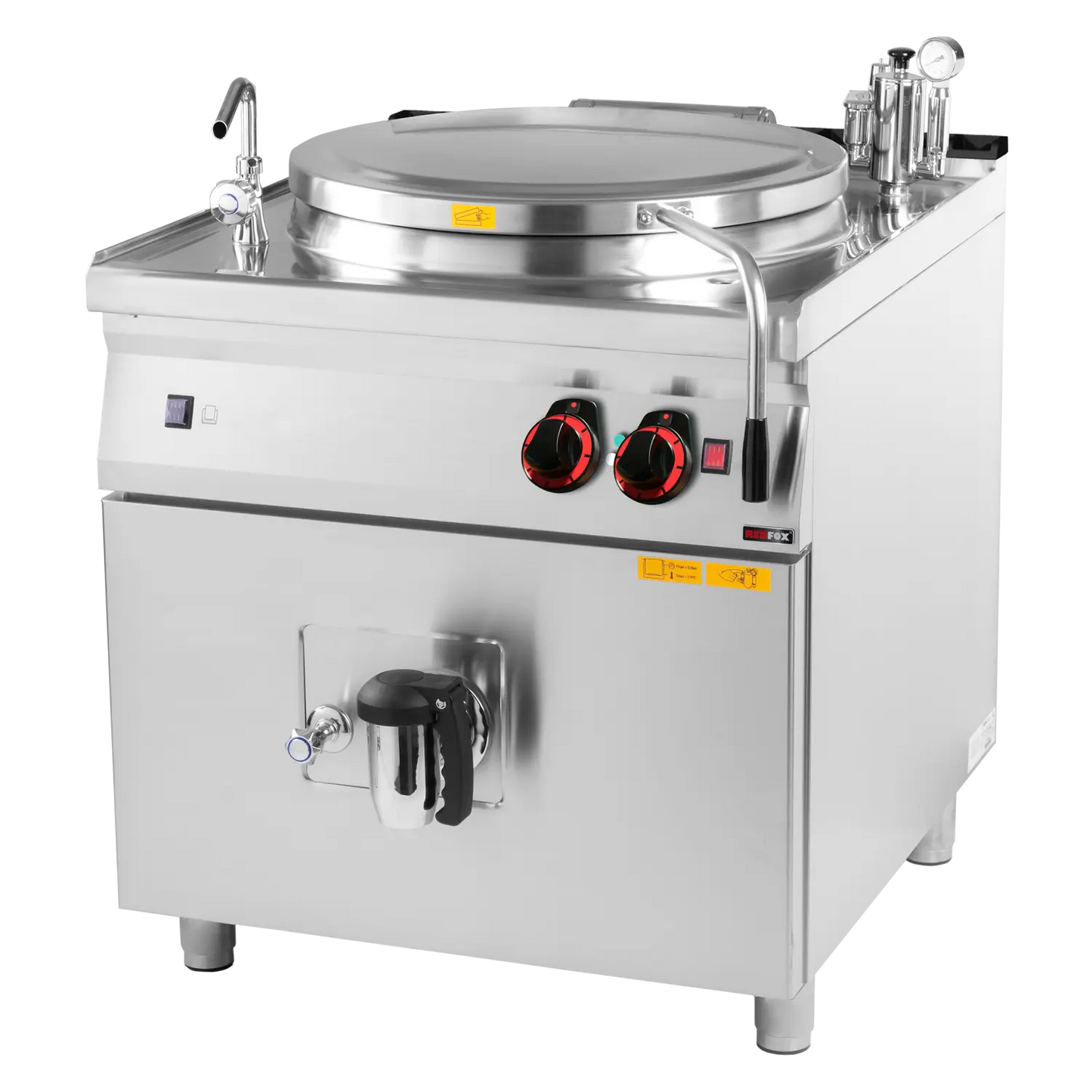 Boiling kettle gas indirect 150 l | REDFOX - BI 90/150 G