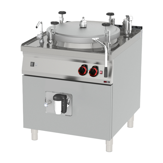 Boiling kettle gas indirect autoclave 150 l | REDFOX - BIA 90/150 G