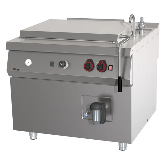 High-capacity boiling kettle gas indirect 200 l | REDFOX - BIQ 90/100 200 G