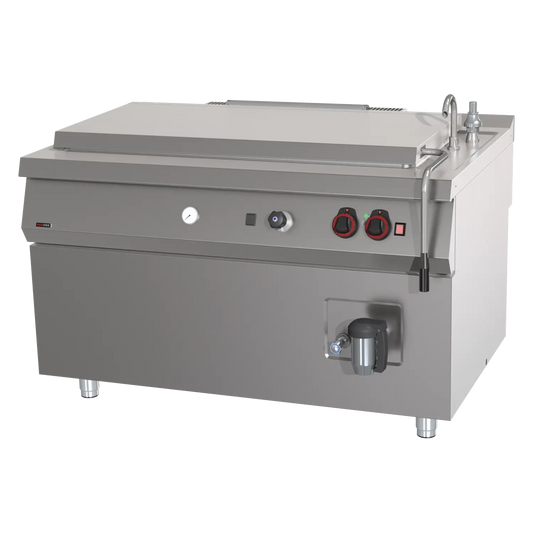 High-capacity boiling kettle gas indirect 300 l | REDFOX - BIQ 90/140 300 G