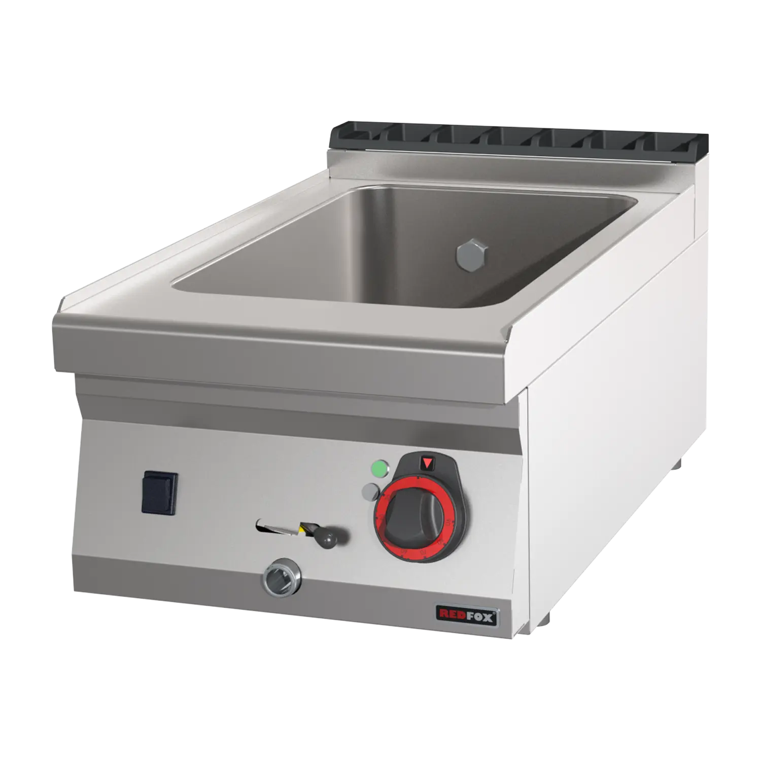 Bain marie electric GN 1/1 - 200 without cabinet  | REDFOX - BM 70/04 E