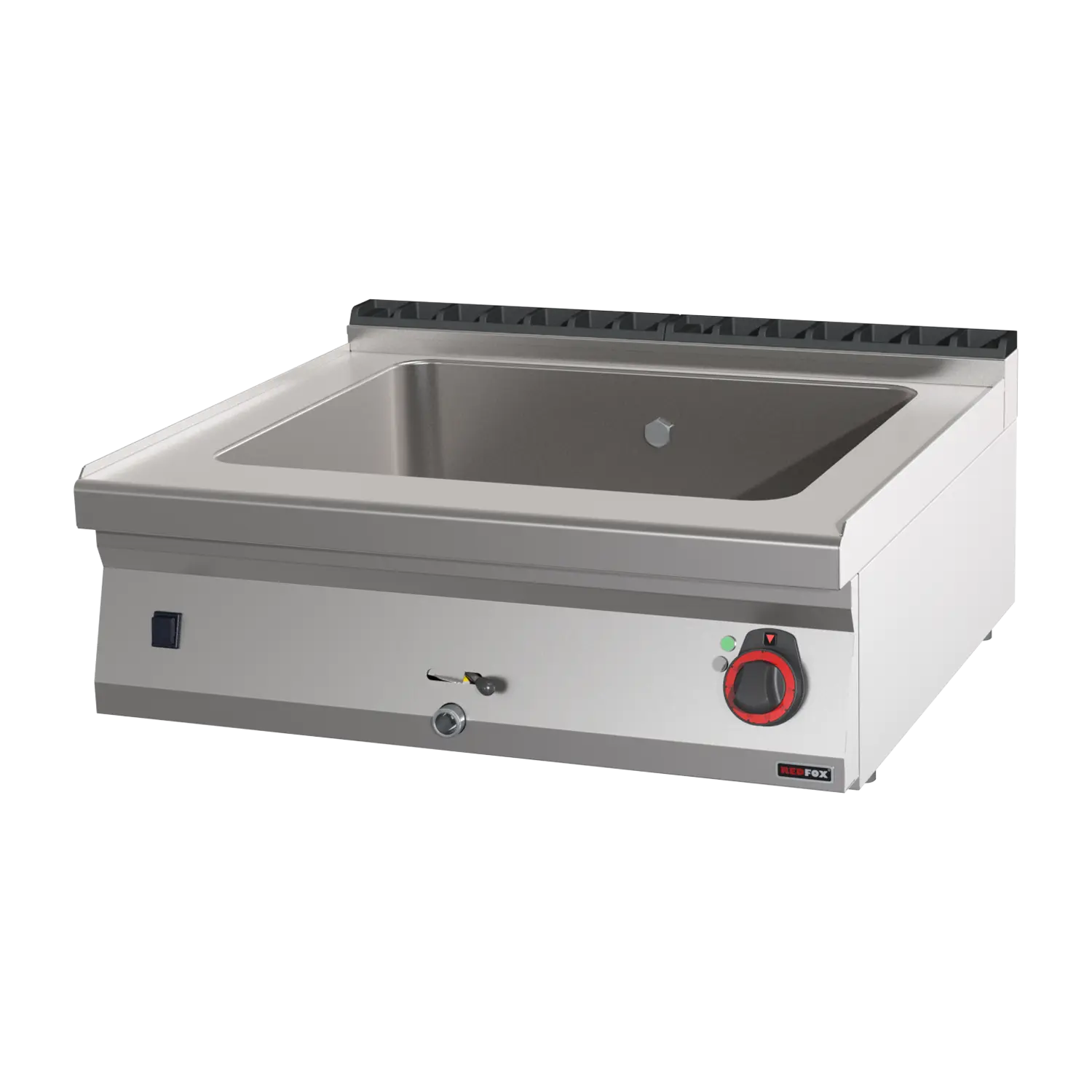 Bain marie electric GN 2/1 - 200 without cabinet  | REDFOX - BM 70/08 E