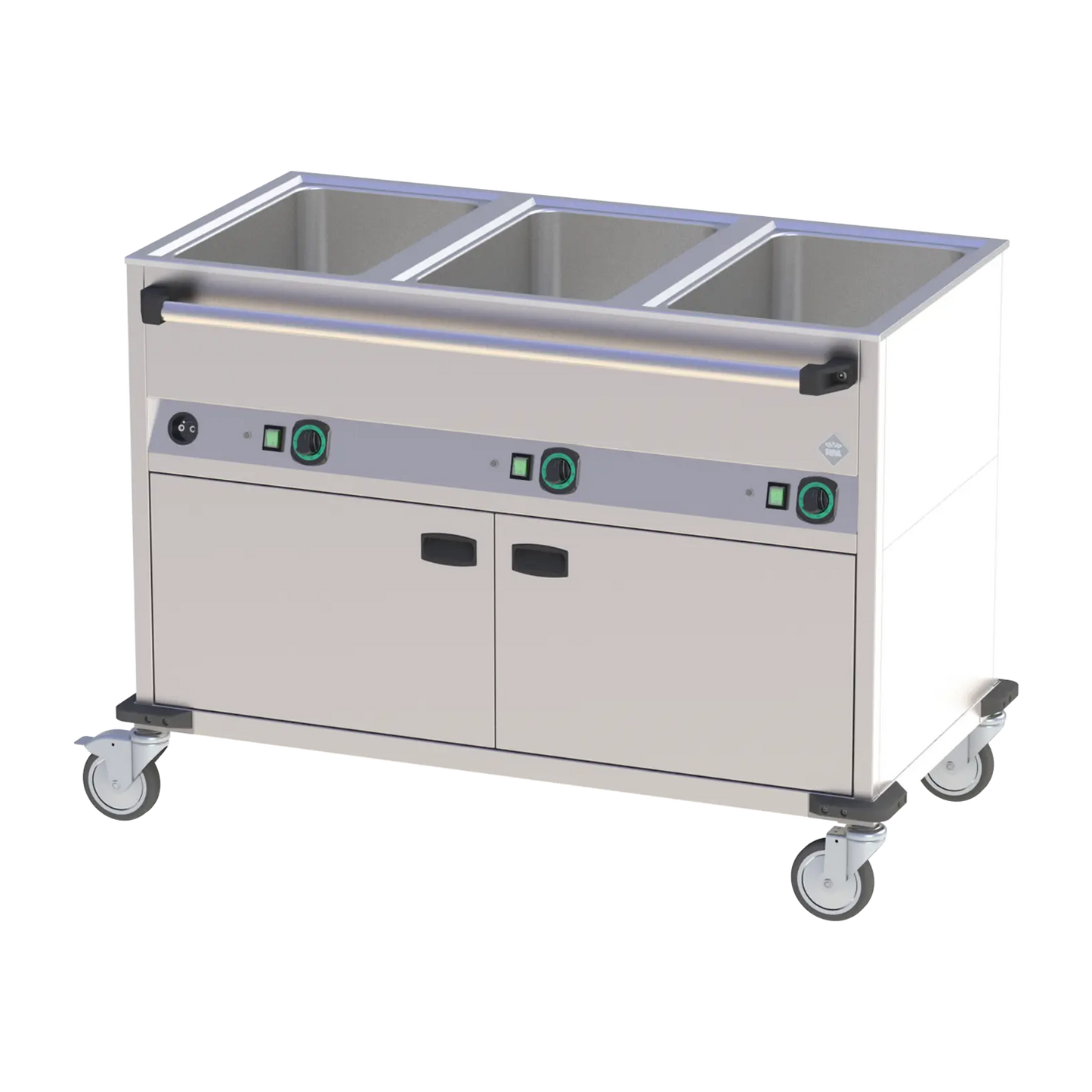 Bain marie mobile cabinet long | RM - BMPD 3120 CS