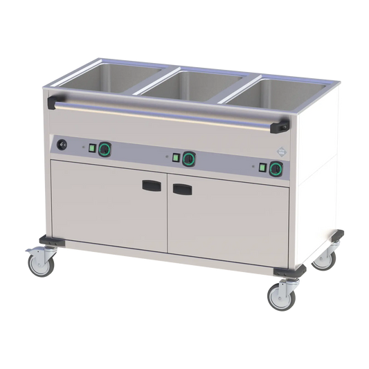 Bain marie mobile cabinet long | RM - BMPD 3120 CS