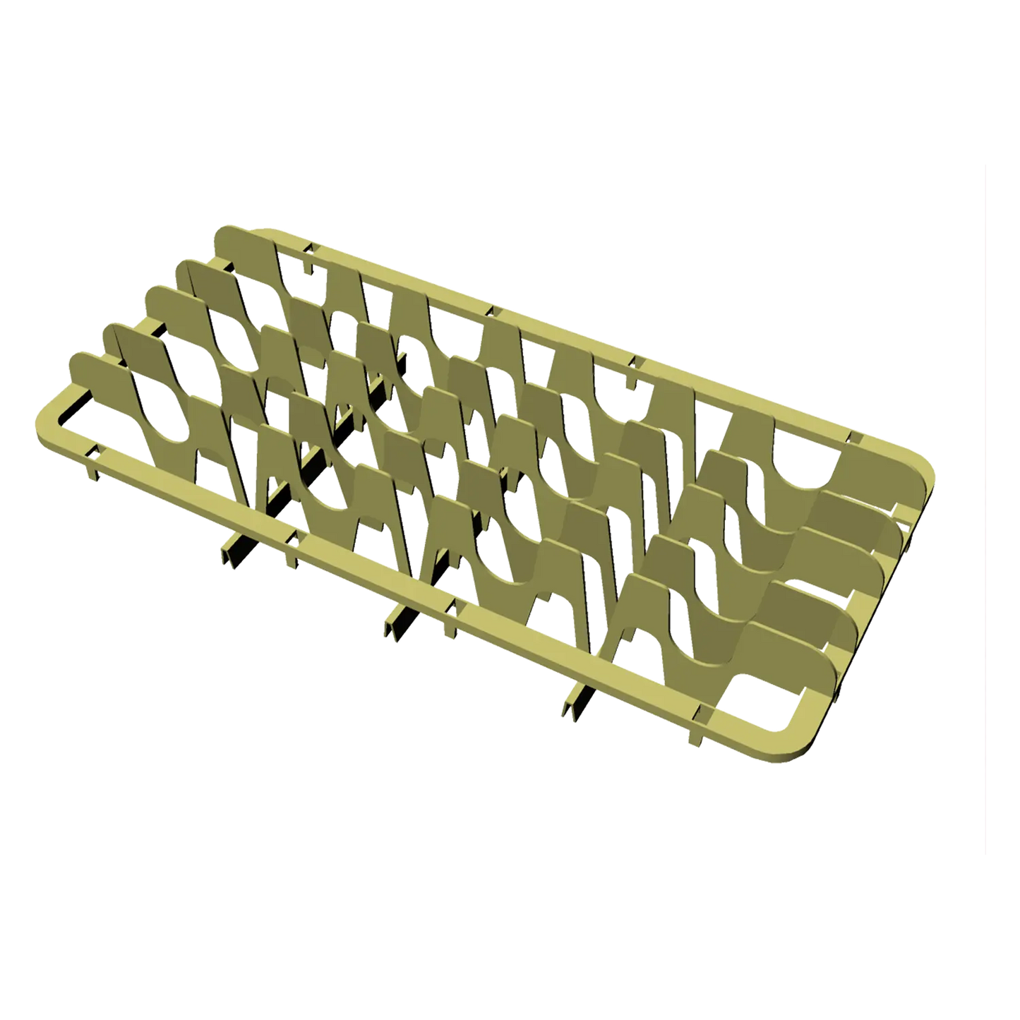 Green extender for cups 50x50x4 | REDFOX - C 1411