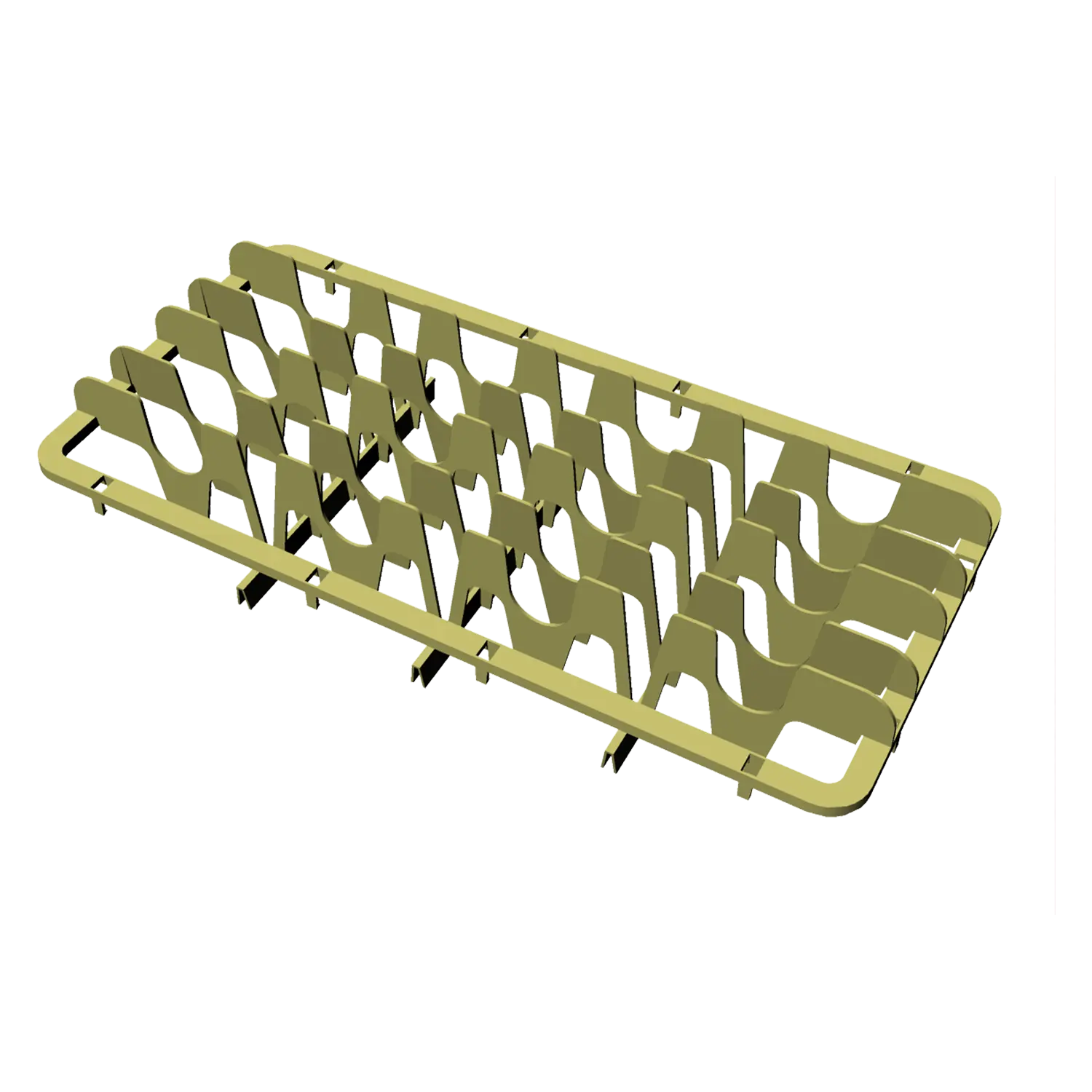 Green extender for cups 50x50x4 | REDFOX - C 1411