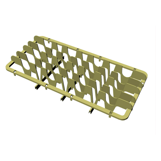 Green extender for cups 50x50x4 | REDFOX - C 1411