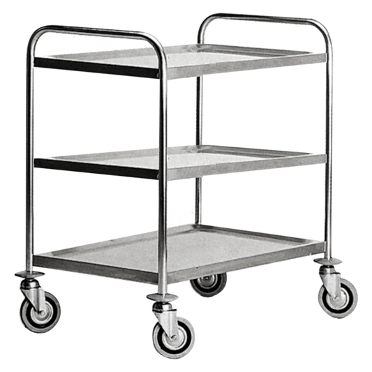 Service trolley 3 Shelves 800 mm | REDFOX - CR 083