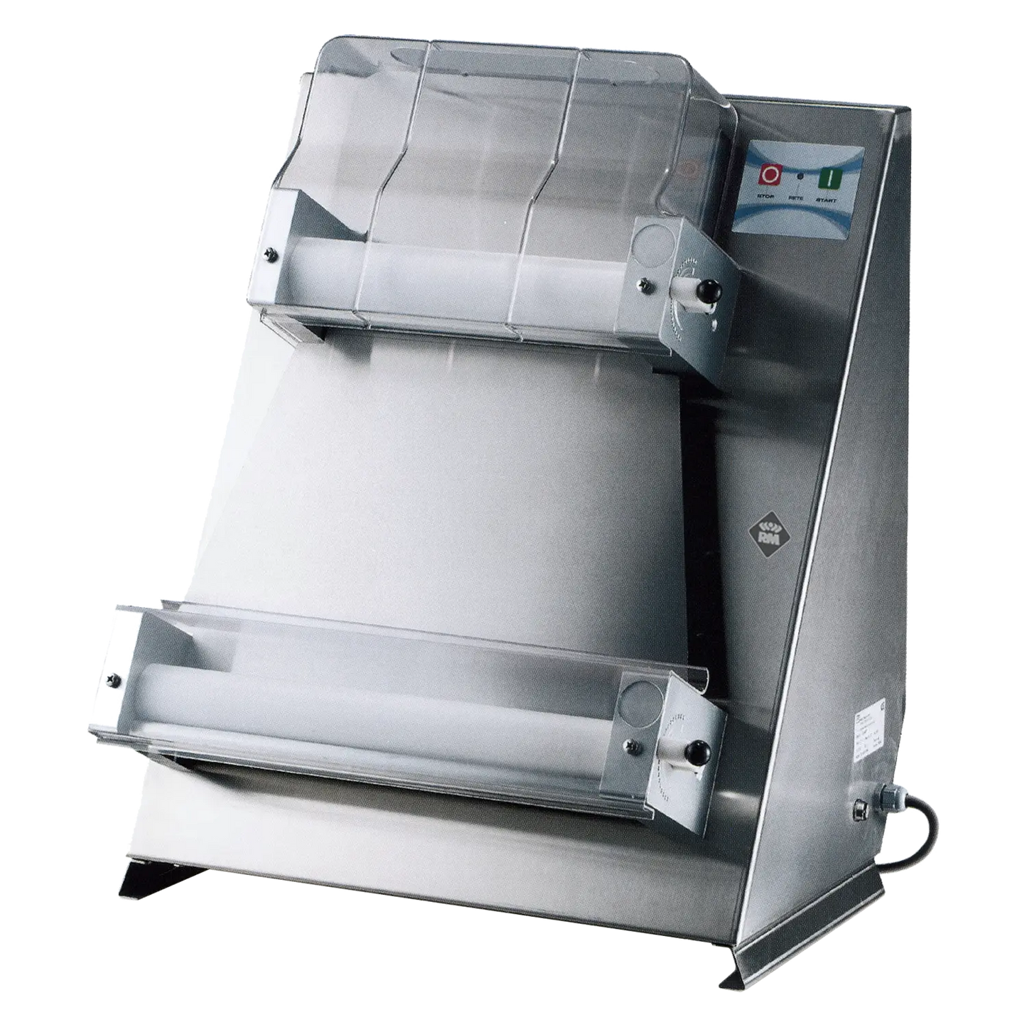 Dough rolling machine parallel rollers pizza diameter 14-40 | RM - DL 40 P