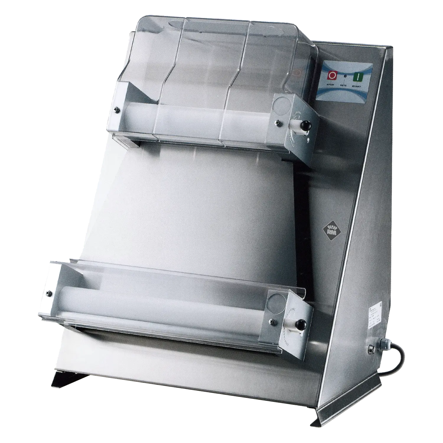 Dough rolling machine parallel rollers pizza diameter 14-40 | RM - DL 40 P