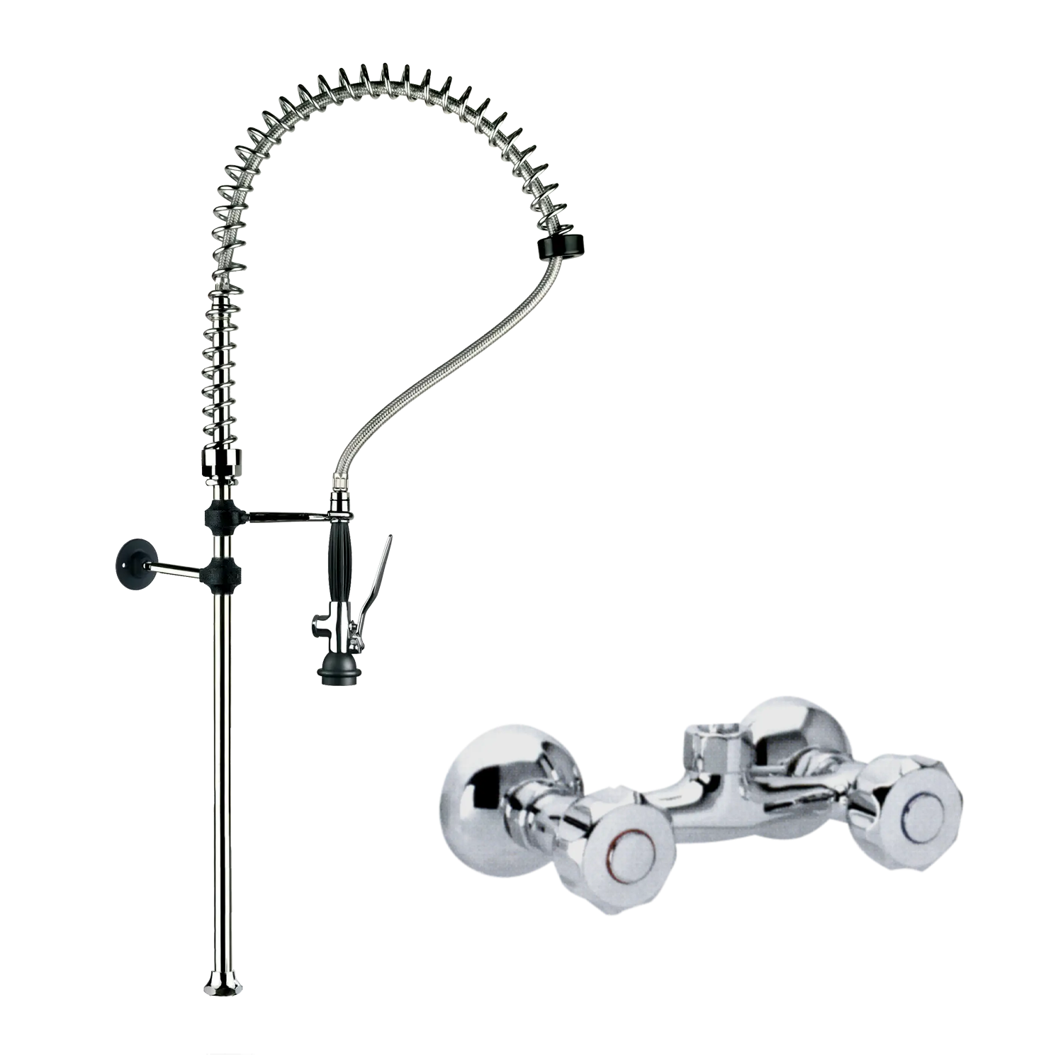 Shower with tap wall mounted | REDFOX - DOC 2+