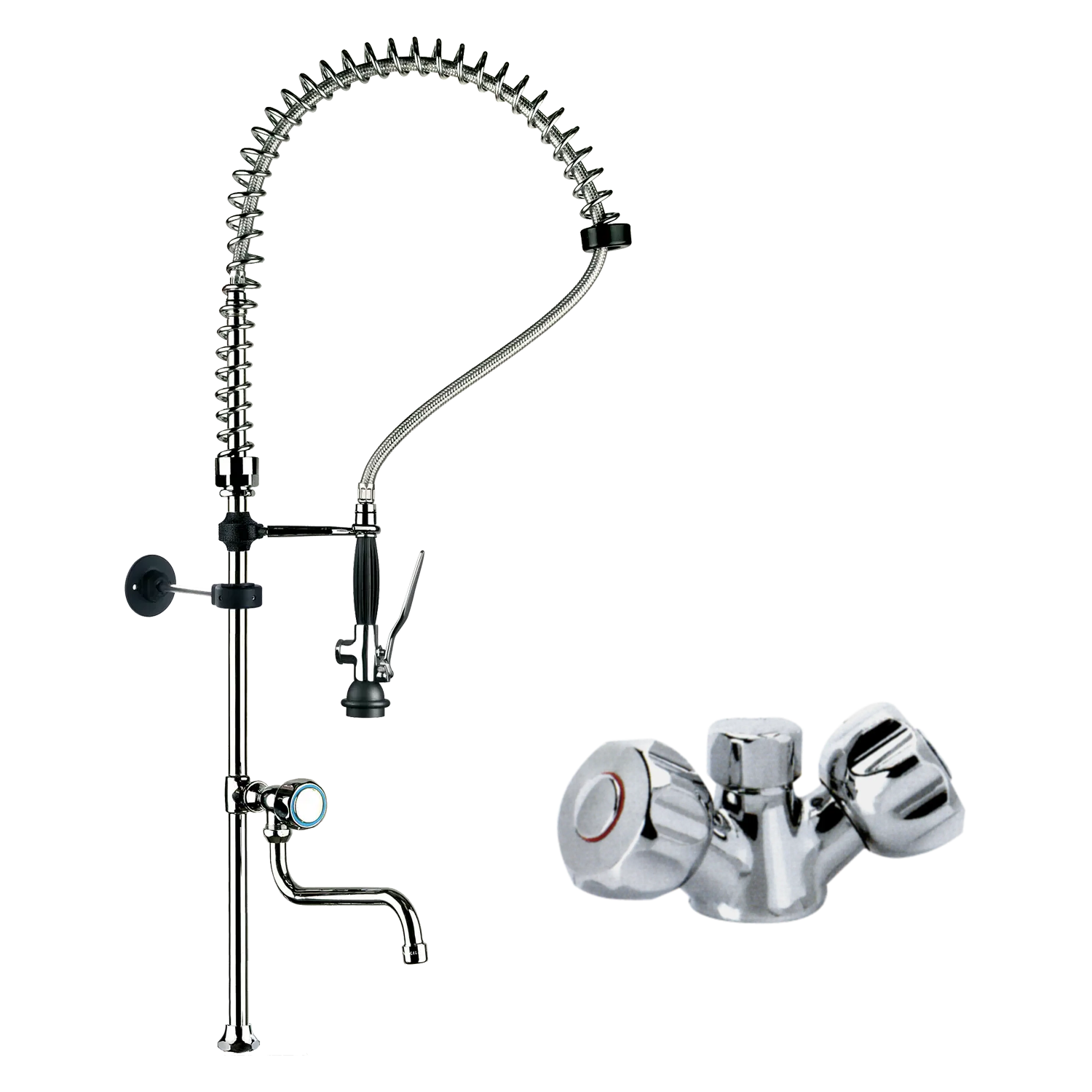 One hole tap with shower | REDFOX - DOC 3+