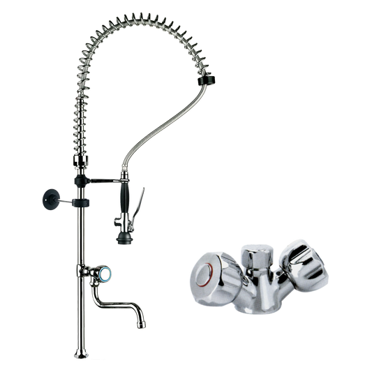 One hole tap with shower | REDFOX - DOC 3+