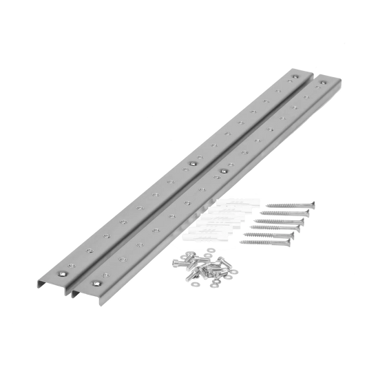 Wall mount for steinless steel shelf l=90 / sada | REDFOX - DPN 90